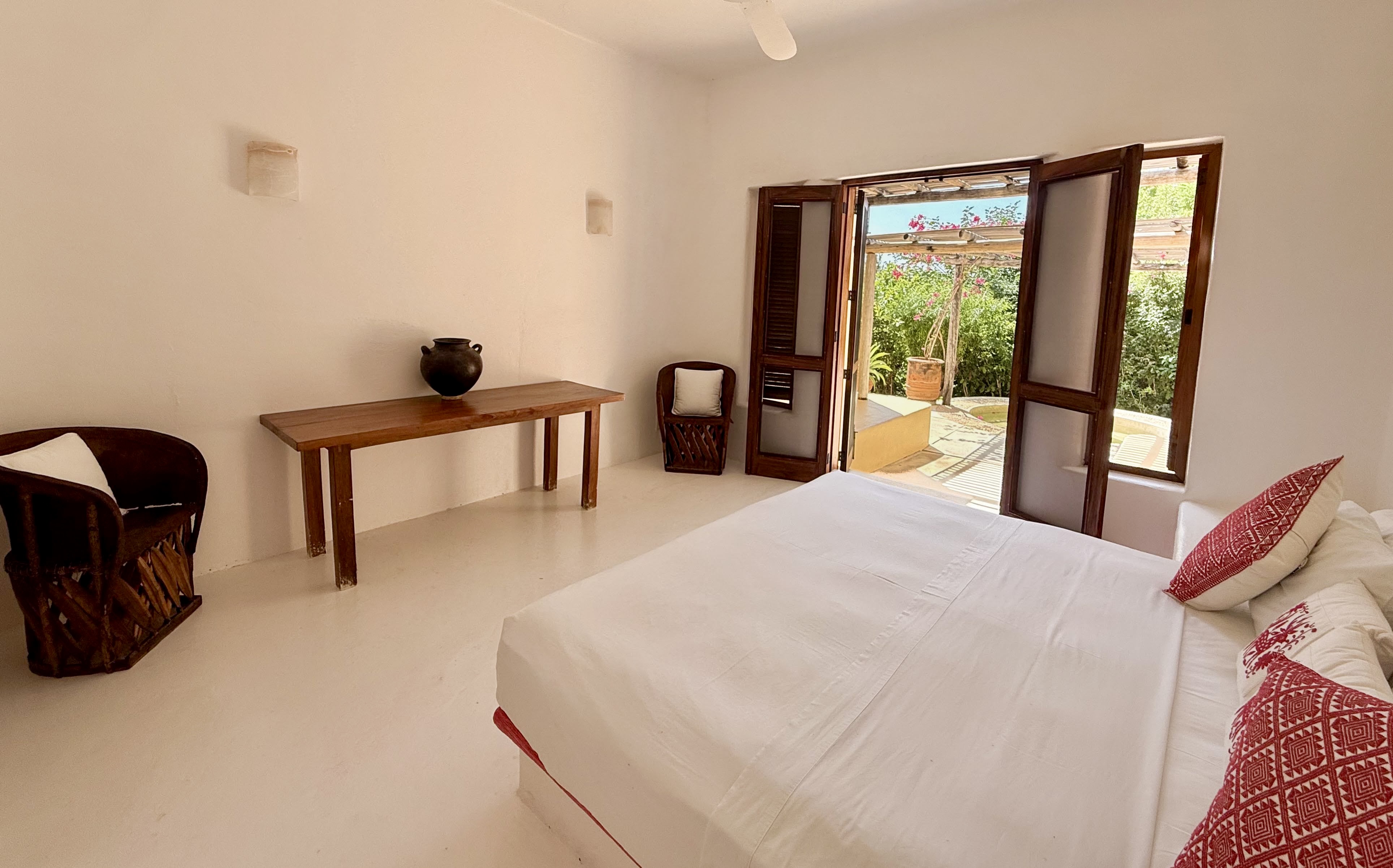 Recámara doble en rojo