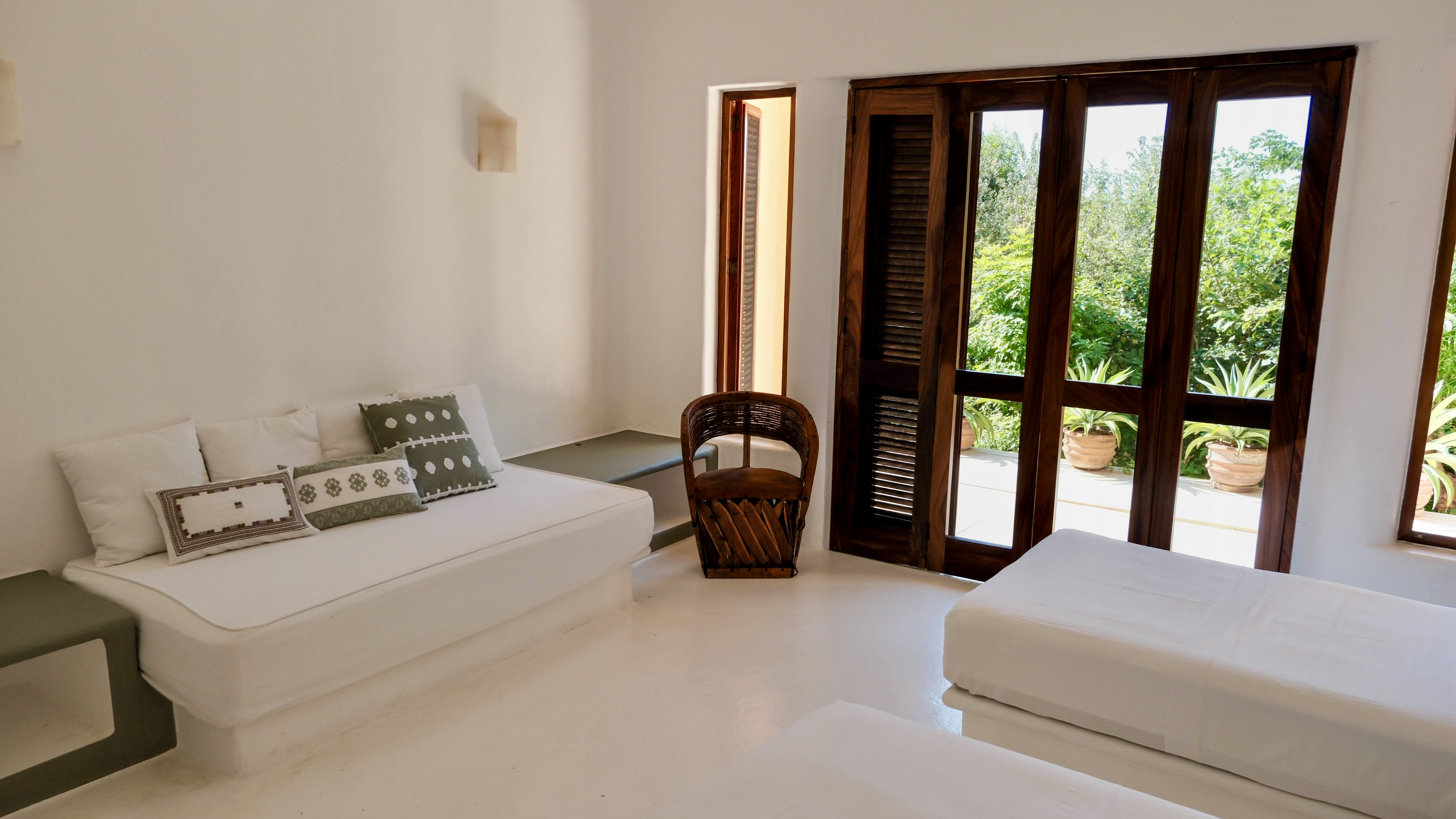 Recámara triple en olivo